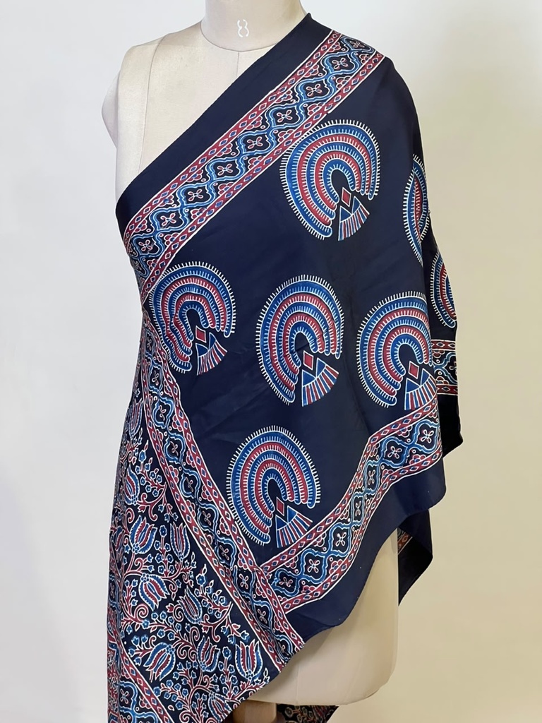 Ajrakh Modal Stoles 5071