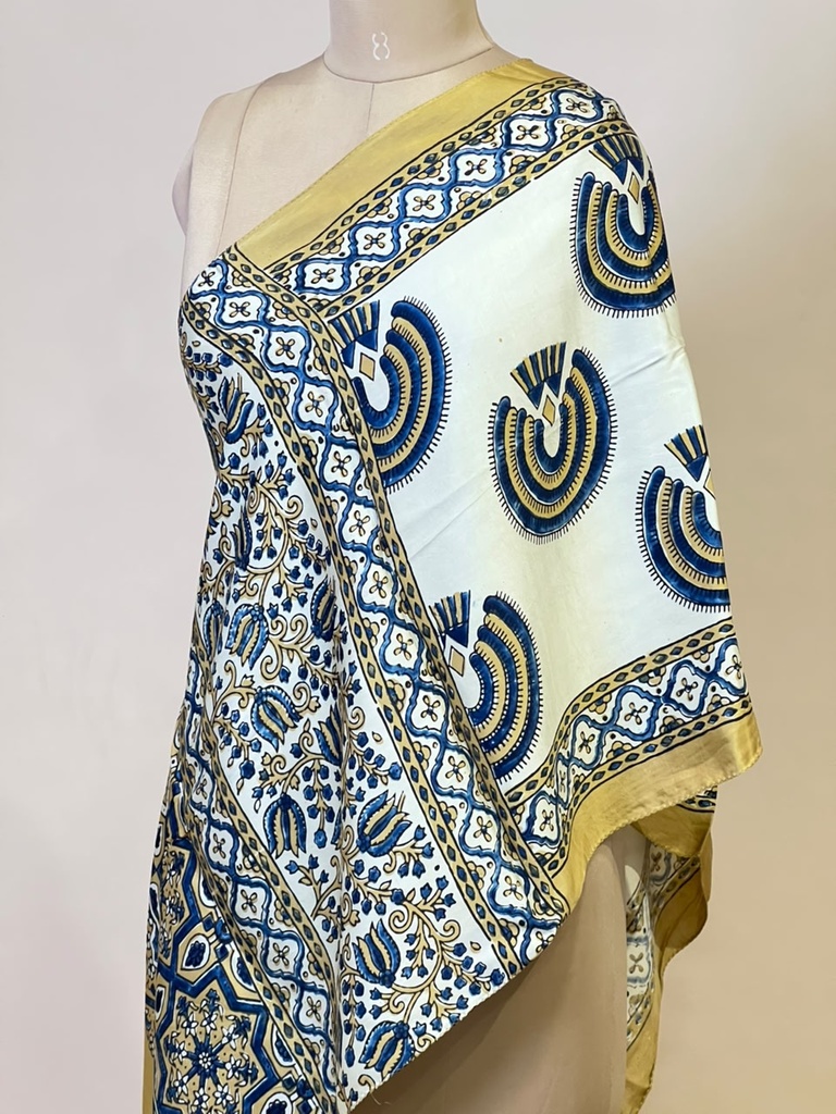 Ajrakh Modal Stoles 5071