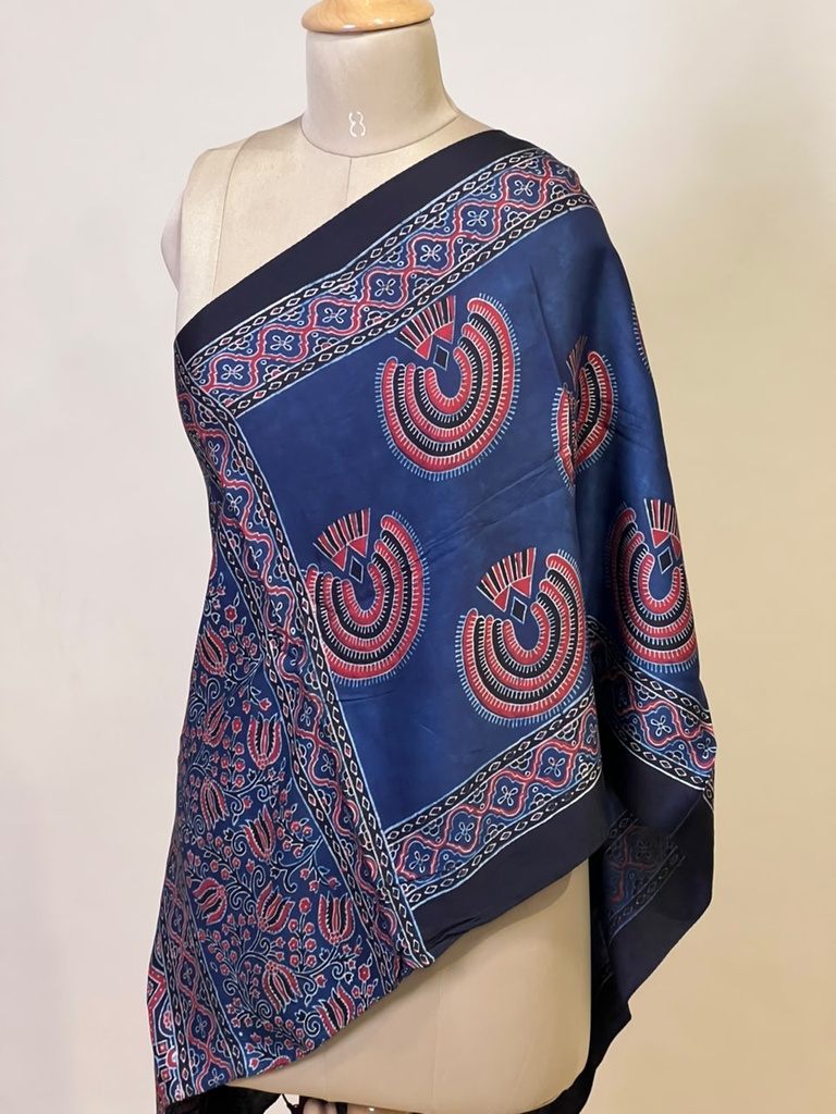 Ajrakh Modal Stoles 5071