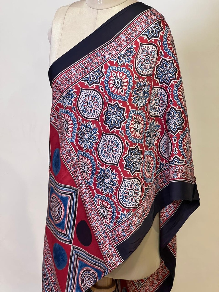 Ajrakh Modal Stoles 5071