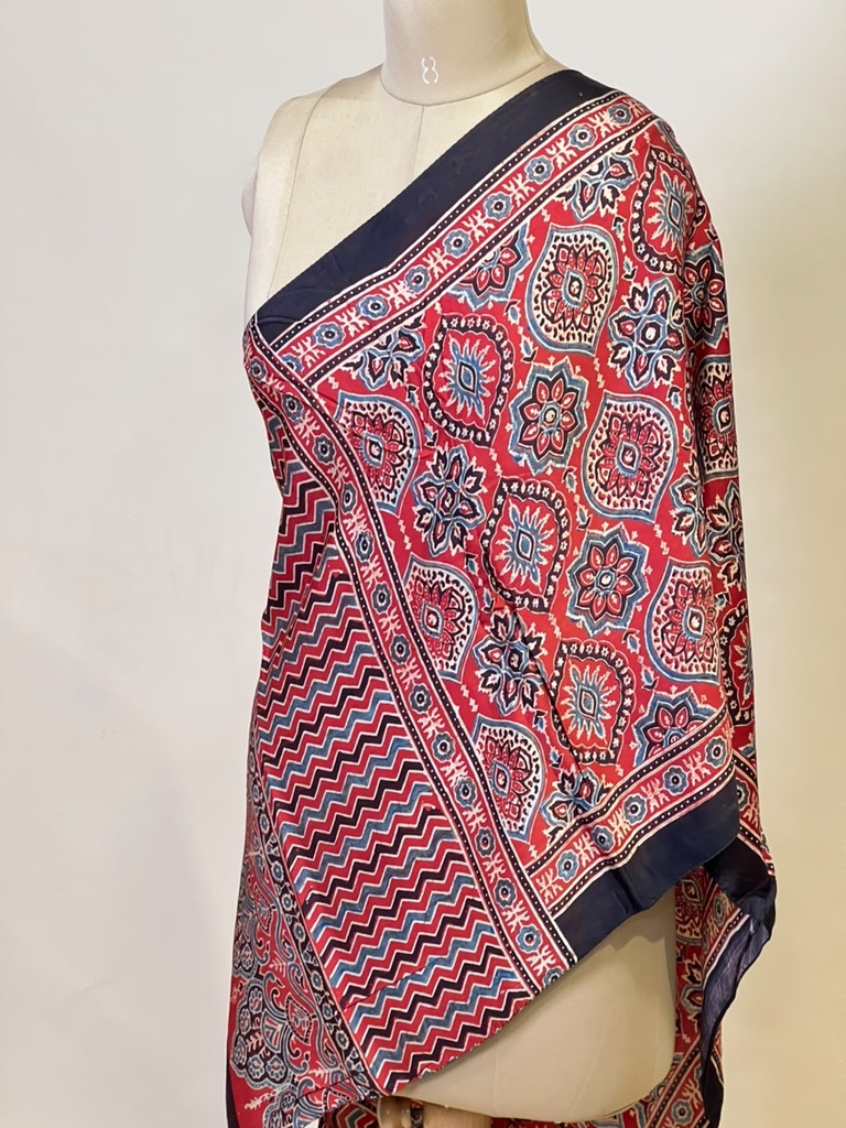 Ajrakh Modal Stoles 5071
