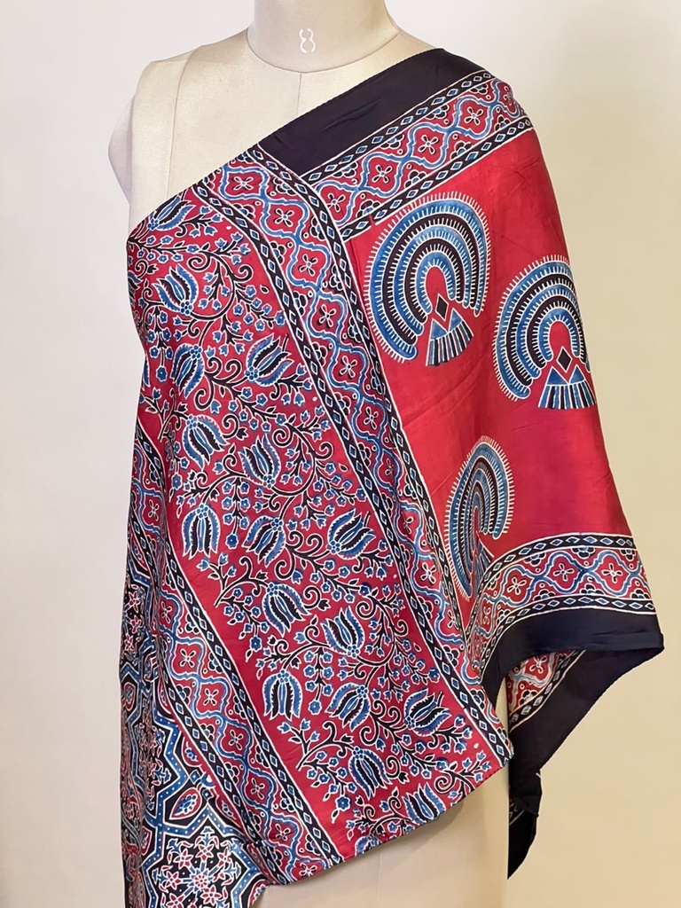Ajrakh Modal Stoles 5071