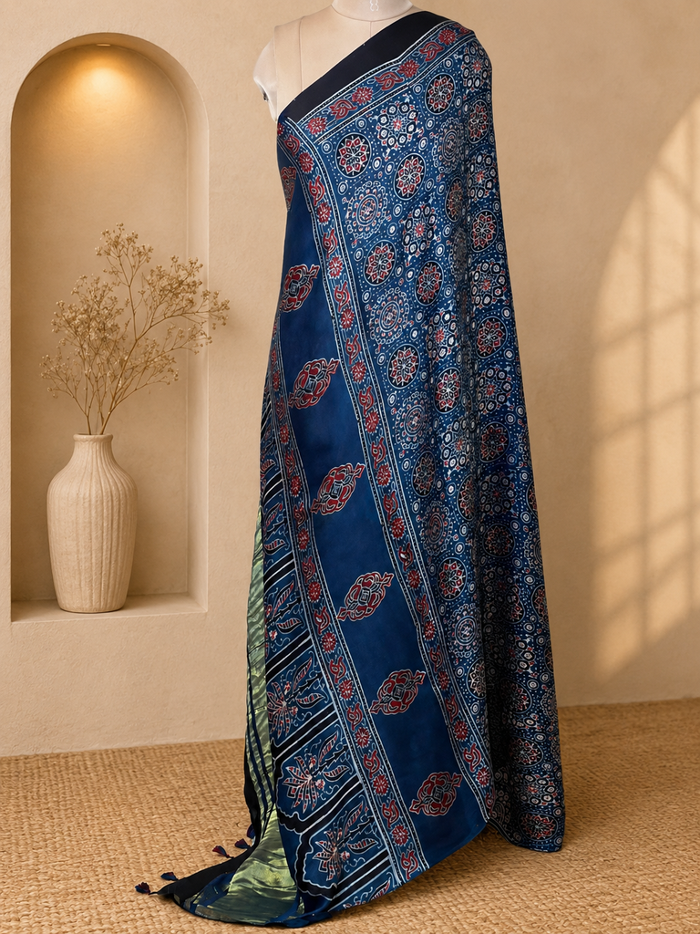 Ajrakh Modal Dupatta 5072