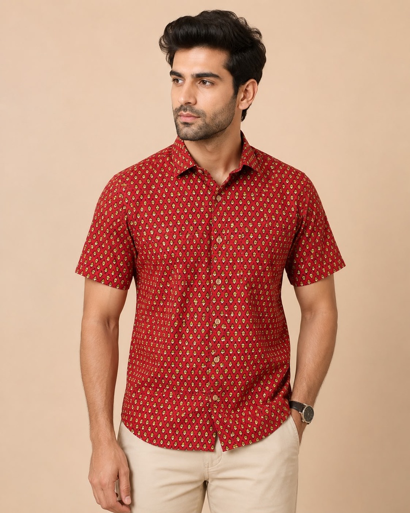 Cotton Mens Shirts 5049