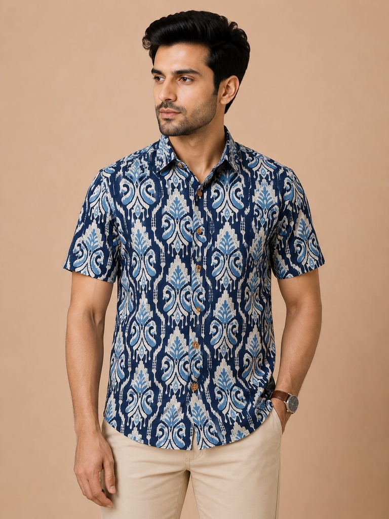 Cotton Mens Shirts 5049
