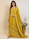 Ajrakh Muslin Suit 5025