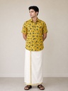 Ajrakh Cotton Mens Shirt 5049