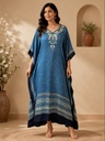 Premium Ajrakh Silk Kaftans 4801