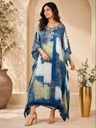 Premium Ajrakh Silk Kaftans 4801