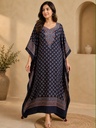 Premium Ajrakh Silk Kaftans 4801