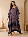 Premium Ajrakh Silk Kaftans 4801