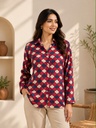 Ajrakh Modal Shirts 5015