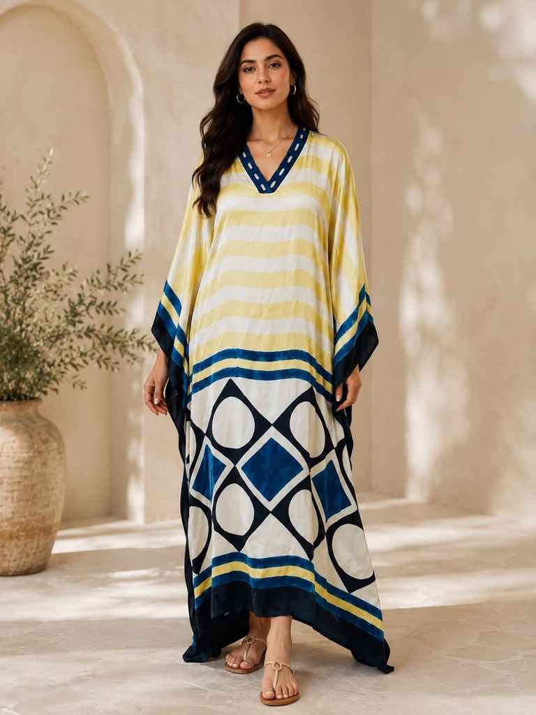 Ajrakh Modal Kaftans 4803