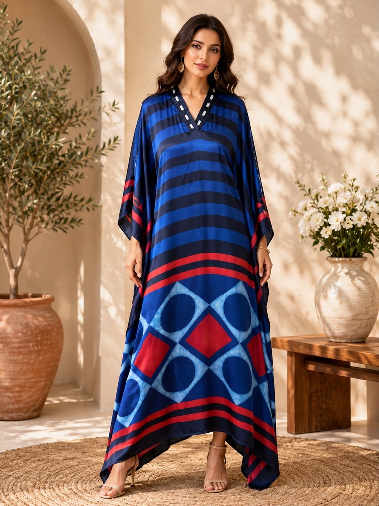 Ajrakh Modal Kaftans 4803