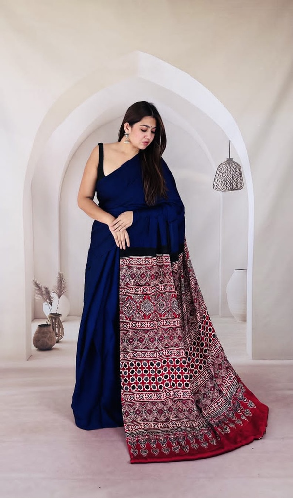 Plain Modal Sarees 5018