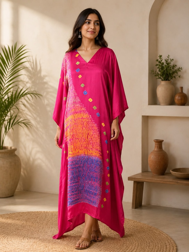 Shibori Modal Kaftans 4803