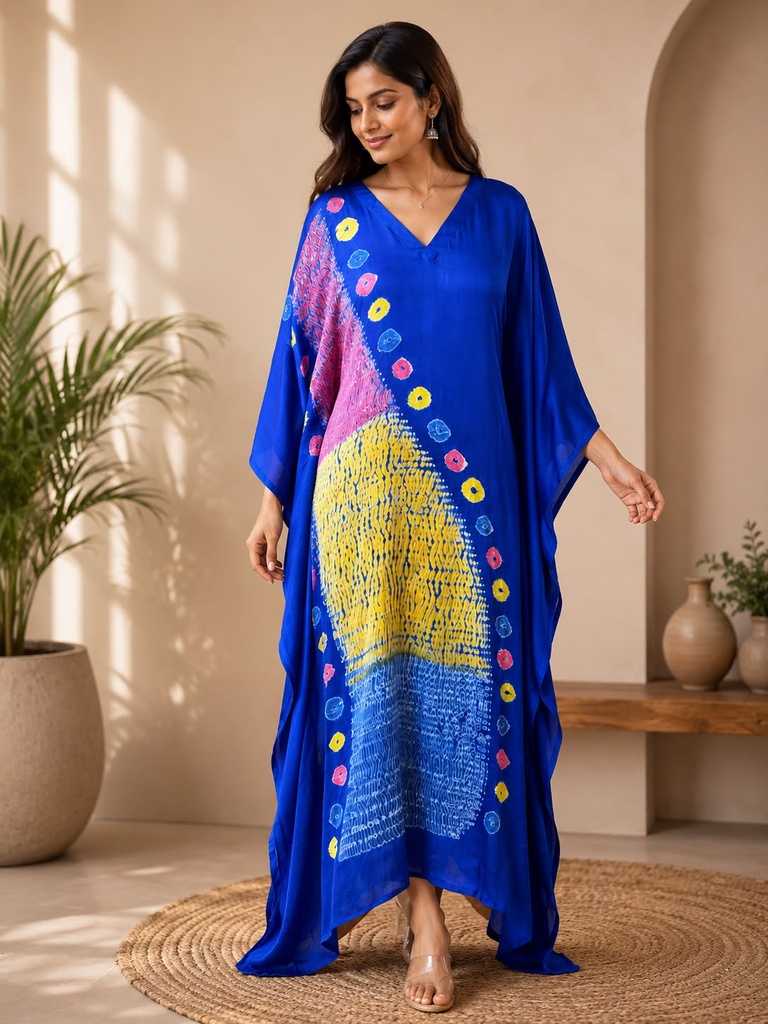 Shibori Modal Kaftans 4803