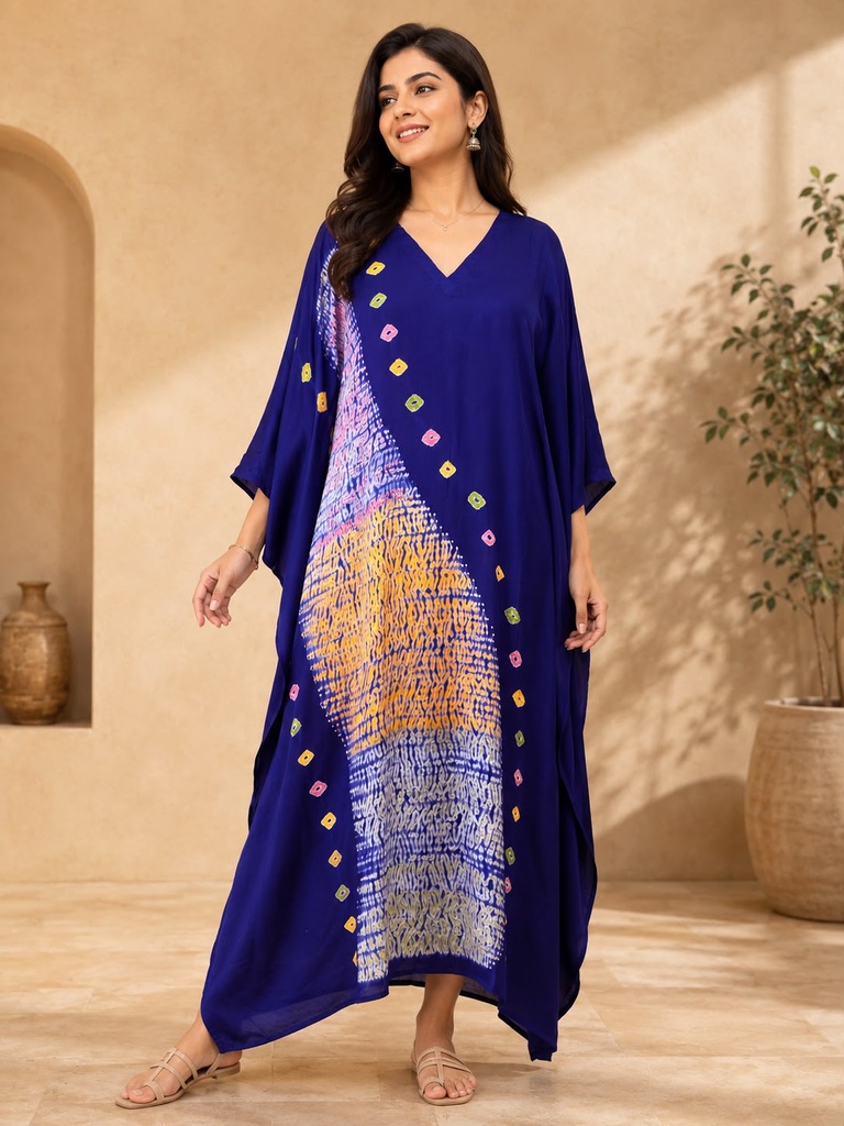 Shibori Modal Kaftans 4803 