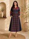 Ajrakh Cotton Kurti 5029