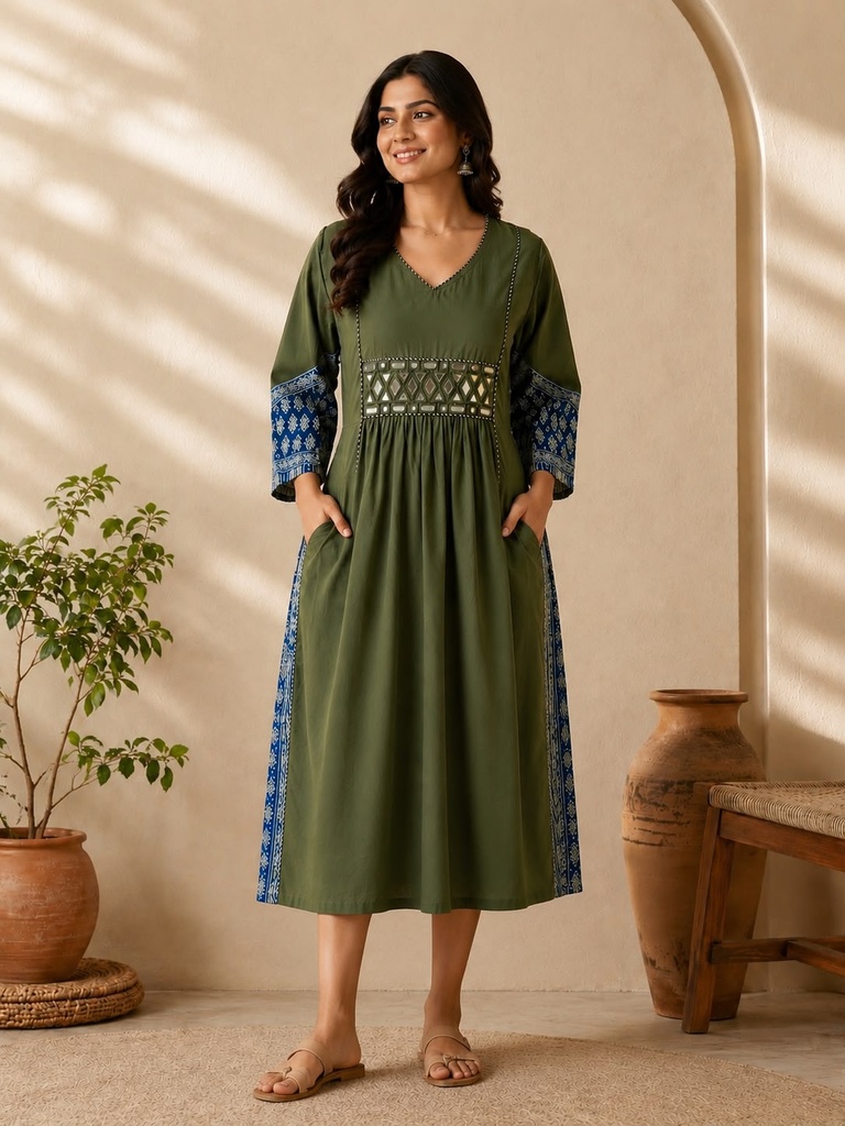 Premium Cotton Kurti 5029