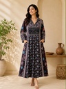 Ajrakh Cotton Kurti 5029