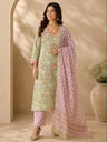 Pure Cotton Kurti Set 5043