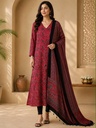 Ajrakh Modal Kurti Set 5012