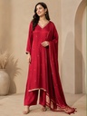 Premium Handwork Plain Modal Kurti Sets 5012
