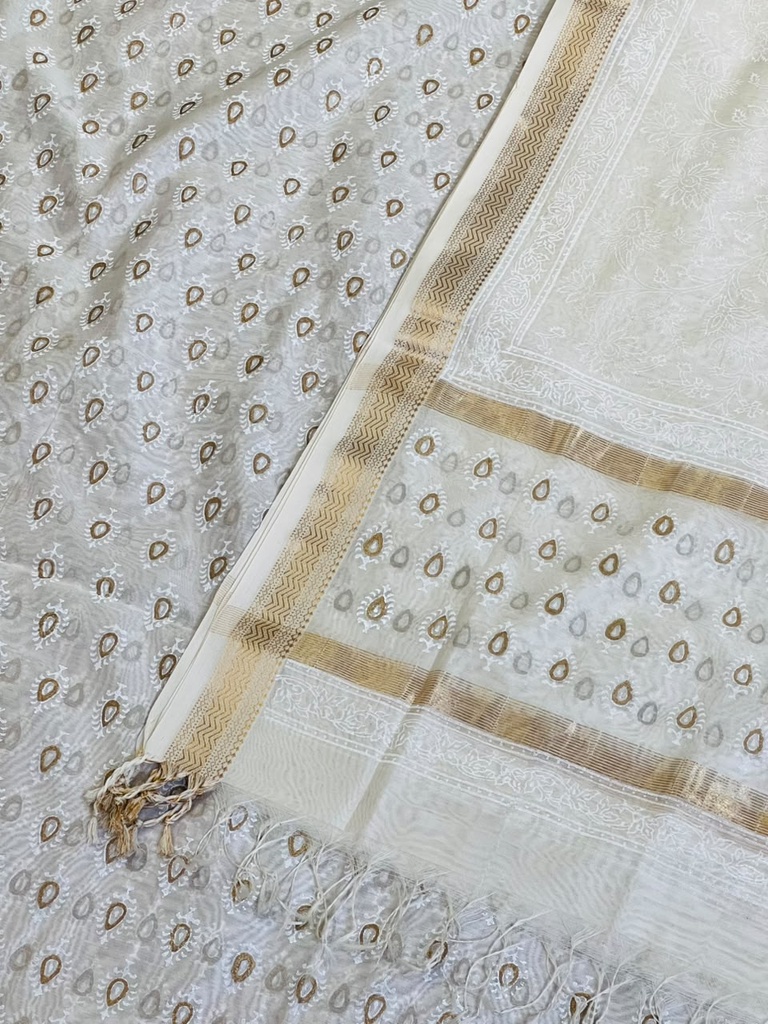 Handloom Maheshwari Silk Suits 5025