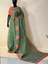 Applique work Kota Silk Sarees 5012