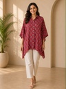 Ajrakh Modal Shirt Kaftans 5015