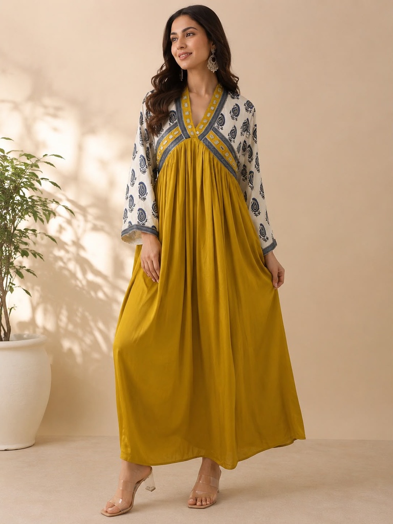 Premium Modal Silk Kurti 5053
