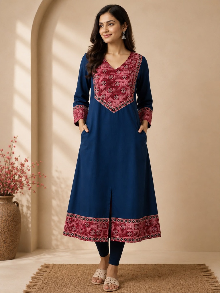 Premium Cotton Kurti 5029