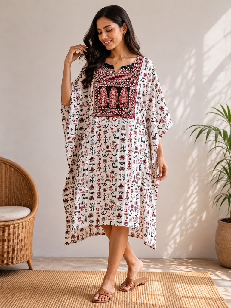 Ajrakh Cotton Kaftans 4802