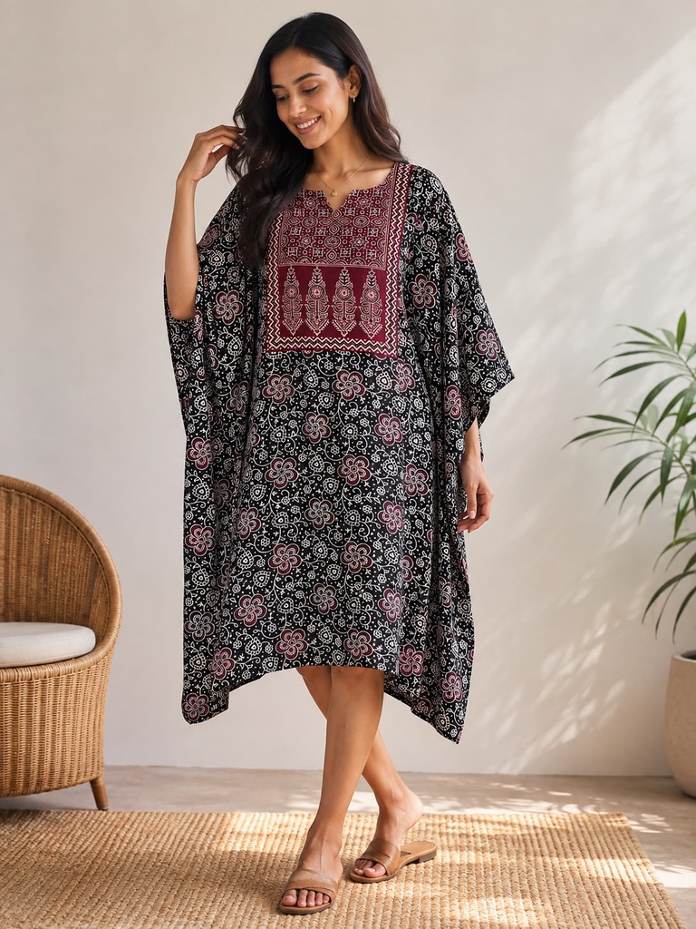 Ajrakh Cotton Kaftans 4802