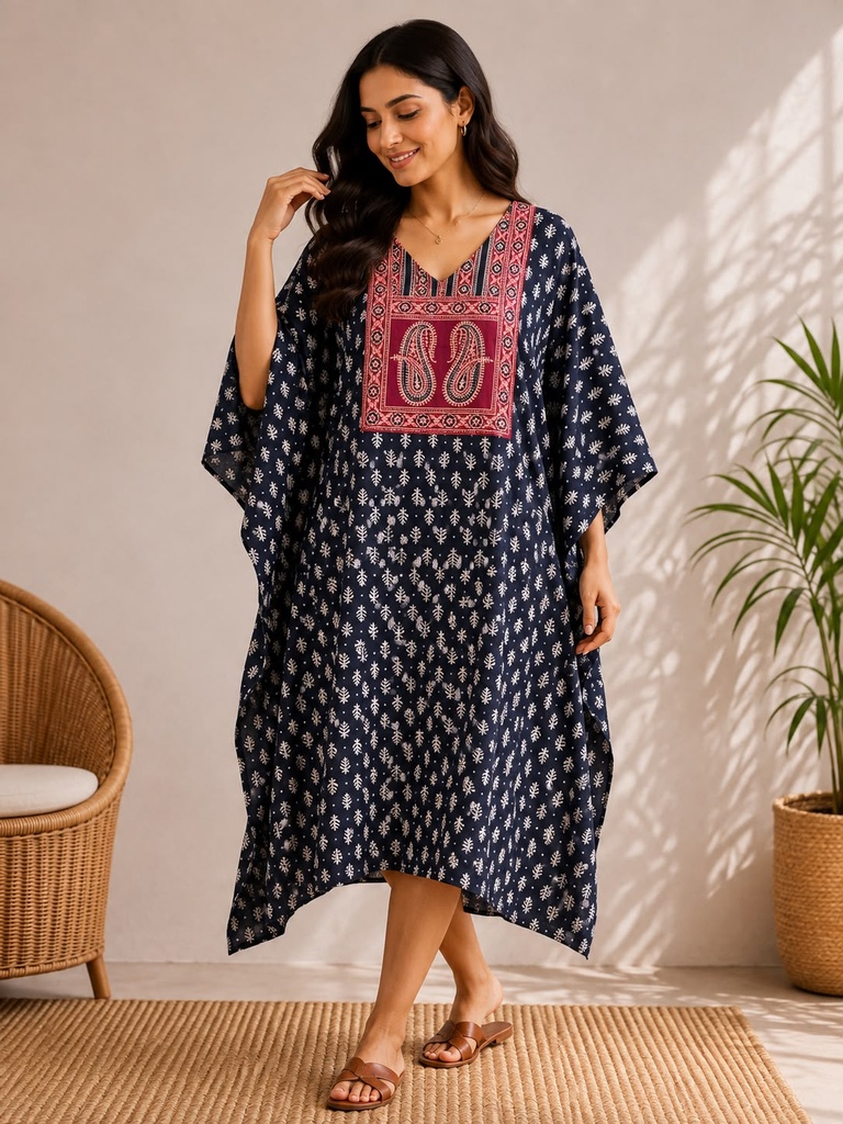 Ajrakh Cotton Kaftans 4802