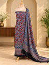  Ajrakh Modal Top and Dupatta Sets 5012