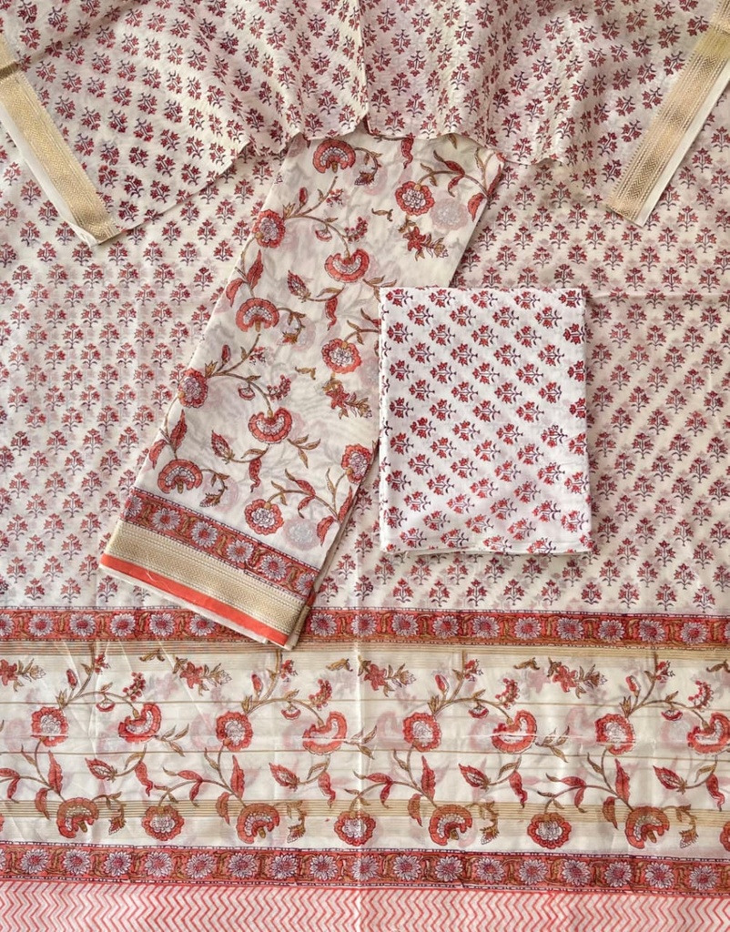 Maheshwari Silk Cotton suits 5025