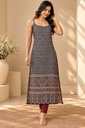 Ajrakh Mashru Silk Kurtis 5016