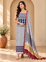 Chanderi Silk Top and Dupatta sets 5025