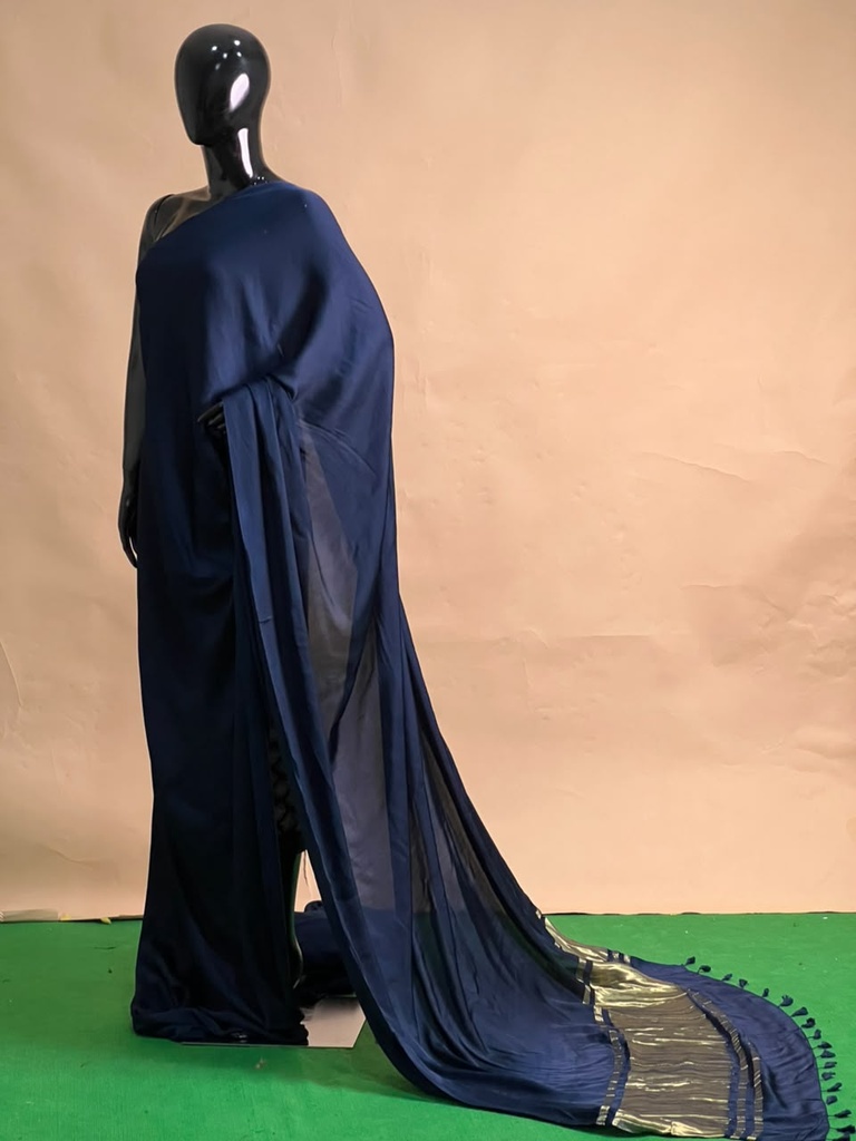 Premium Plain Modal Sarees 5020
