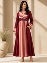 Premium Modal Silk Aline Kurti 5053 RED