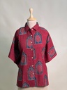 Ajrakh Cotton Shirt Kaftan 4802