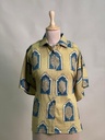 Ajrakh Cotton Shirt Kaftan 4802
