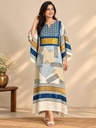 Box pattern modal kaftans 4803