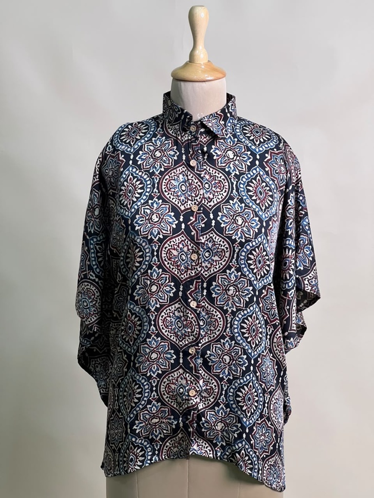 Ajrakh Modal Shirt Kaftans 5015 