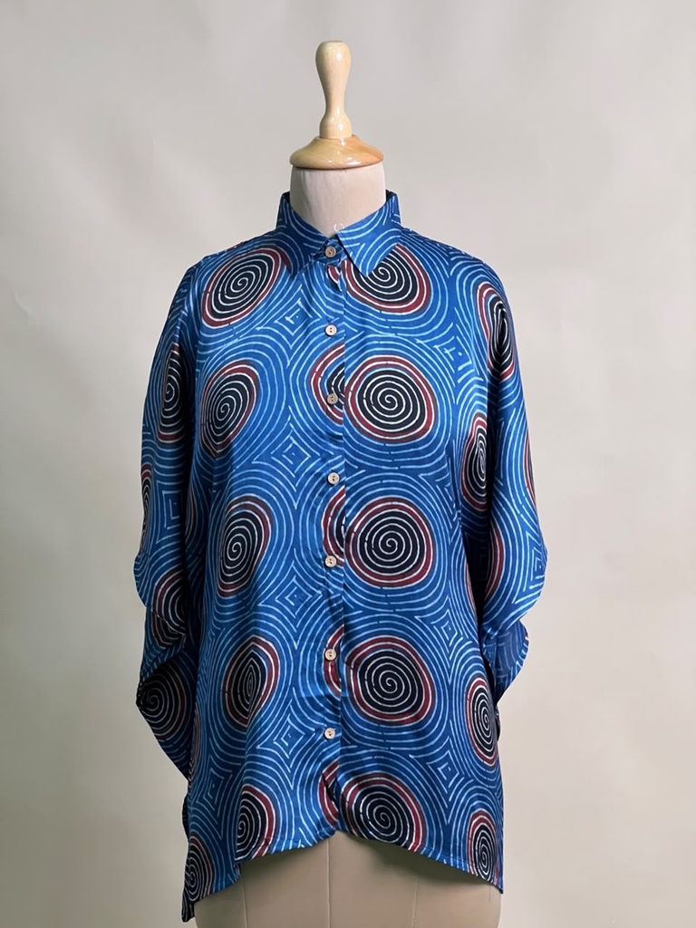 Ajrakh Modal Shirt Kaftans 5015 