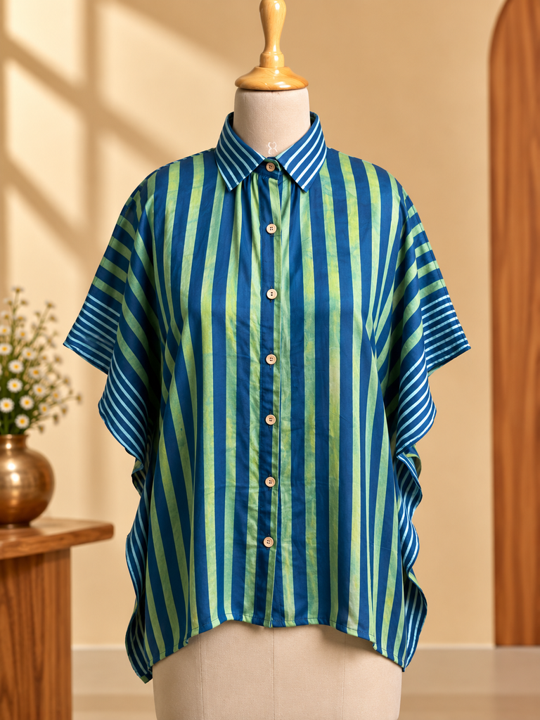 Ajrakh Modal Shirt Kaftans 5015 