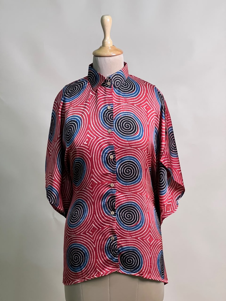 Ajrakh Modal Shirt Kaftans 5015 