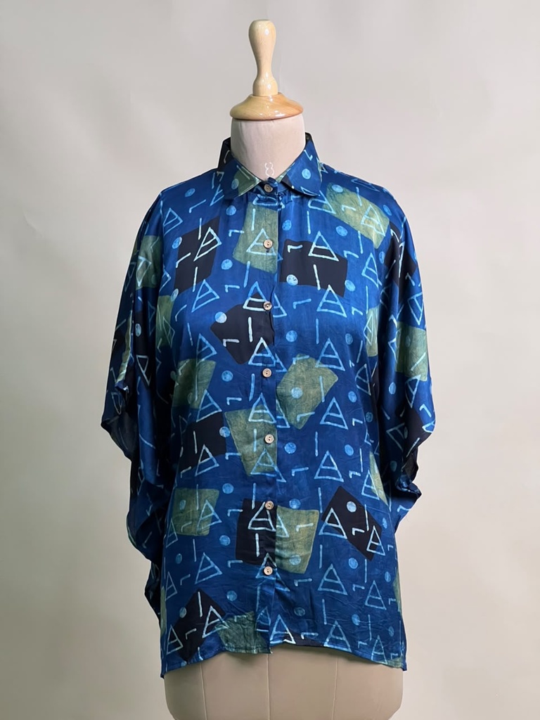 Ajrakh Modal Shirt Kaftans 5015 